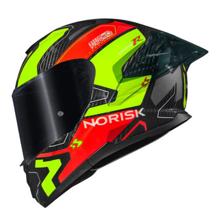 Capacete Norisk Carbon R Solid Carbon Super Leve Qualidade