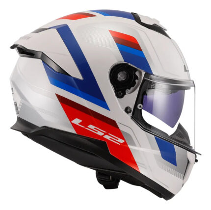 Capacete LS2 FF808 Stream II Vintage Branco e Azul