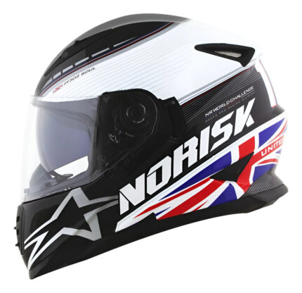 Capacete Norisk Ff302 Soul Grand Prix Uk Inglaterra