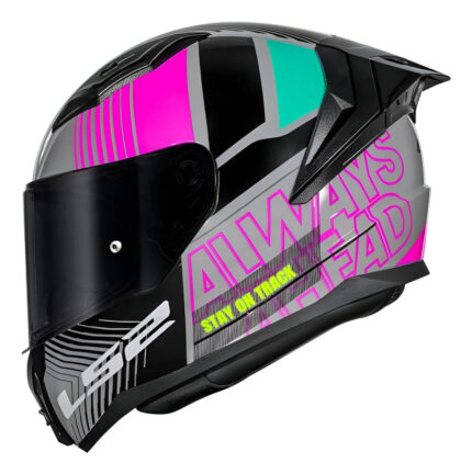 Capacete Moto Ls2 Ff810 Vigo Shift Light Cza Rosa