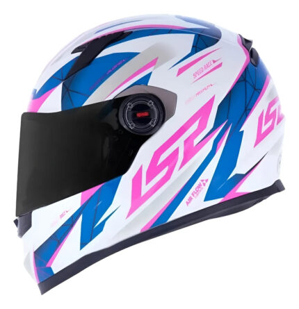 Capacete Ls2 FF358 Draze White/Blue/Pink