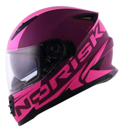 Capacete Norisk FF302 Soul Manty rosa