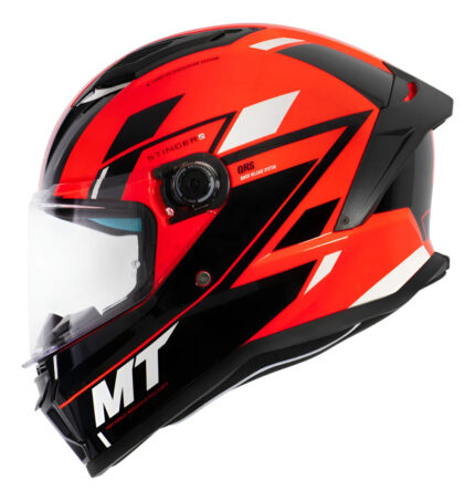 Capacete MT Helmets Stinger 2 ZIVZE C5 Brilho